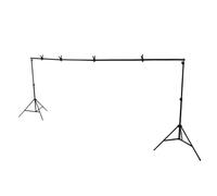 Kit Supporto per Fondale Fotografico di Supporto per Fondale Staccabile da Studio Fotografico 2x3 M per Streaming Live
