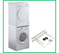 kit supporto per sovrapposizione lavatrice asciugatrice colonna universale slim