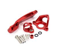 Kit Supporto Staffa Attacco Ammortizzatore Sterzo Per Honda Red Stabilizer