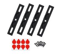 Kit Supporto Targa Senza Cornice 4 Supporti Con Viti Per Installazione Rapida