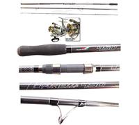Kit Surfcasting Canna Ripartita Fortezza 4.50Mt + Mulinello Talent 6000 Mare EH