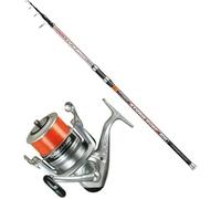 Kit Surfcasting Canna TRABUCCO OCEANIC Storm Surf Telescopica 4.00 mt 200gr + Mulinello TRABUCCO oceanic 8000