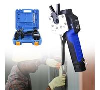 Kit svasatura tubo con strumento eccentrico e pinze multiple per espansione tubo versatile