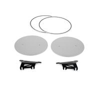 BARRACUDA KIT COPPIA TABELLE PORTANUMERO BMW R nineT URBAN GS + 4 NUMERI ADESIVI