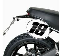 KIT TABELLA PORTANUMERO BARRACUDA PER DUCATI SCRAMBLER 800 2015-2020