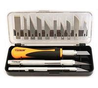 Kit Tagliabalsa 16Pz Cutter Di Precisione per Modellismo da 3 Coltelli 13 Lame