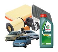 Kit Tagliado + 4lt Olio Castrol Magnatec 5w30 A5 Ford Focus II Volvo S40 II/V50