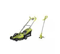 Kit tagliaerba e tagliabordi elettrico Ryobi "RLM15E36H e RLT3525" 36cm 1500W...