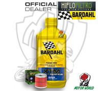 KIT TAGLIANDO 1 LITRO OLIO BARDAHL XTM 10W40 FILTRO Suzuki LT 4WD 1987 1988 1989
