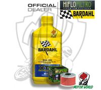 KIT TAGLIANDO 1 LITRO OLIO BARDAHL XTM 5W40 FILTRO Kawasaki KX 450 2006 2007