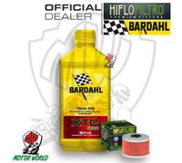 KIT TAGLIANDO 1 LT BARDAHL XTC 15W50 FILTRO Honda XR 250 Super 2000 2001 2002