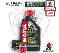 KIT TAGLIANDO 1 LT OLIO MOTUL 5100 15W50 FILTRO Husqvarna TE 310 2014
