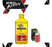 KIT TAGLIANDO 1LITRO OLIO BARDAHL XTC 5W40+FILTRO HF567 PER MV AGUSTA 920 BRUTAL