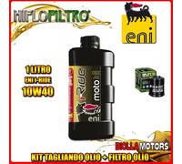 KIT TAGLIANDO 1LT OLIO ENI I-RIDE 10W40 SYNTHETIC TECH GILERA 125 Nexus i.e. 125