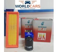 KIT TAGLIANDO 2 FILTRI UFI 4 LT SELENIA 20K FIAT GRANDE PUNTO 1.2 1.4 BENZINA