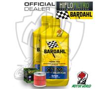 KIT TAGLIANDO 2 LITRI OLIO BARDAHL XTM 10W40 FILTRO Suzuki AN 400 Burgman 2003