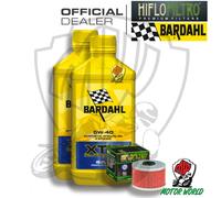 KIT TAGLIANDO 2 LITRI OLIO BARDAHL XTM 5W40 FILTRO Kawasaki KLX 110 2008 2009