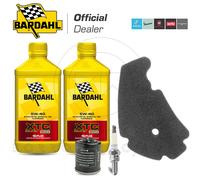 KIT TAGLIANDO 2 LT LITRI OLIO BARDAHL XTC C60 5W40 PIAGGIO BEVERLY 250 2006 2007