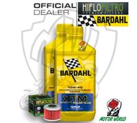 KIT TAGLIANDO 2 LT OLIO BARDAHL XTM 10W40 FILTRO Husqvarna TXC 310 R 2013 2014
