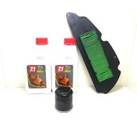 KIT TAGLIANDO 2LT 10W40 MALOSSI FILTRO OLIO ARIA HONDA SH 300 2007 2008 2009