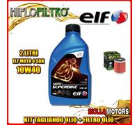 KIT TAGLIANDO 2LT OLIO ELF MOTO 4 SBK 10W40 YAMAHA YFZ450 RSE-W,X,Y,Z,A,B,D,E,F,