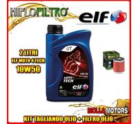 KIT TAGLIANDO 2LT OLIO ELF MOTO TECH 10W50 YAMAHA WR250 R-Y,Z,A,B,D,E,F,G 32D1/5