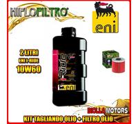 KIT TAGLIANDO 2LT OLIO ENI I-RIDE 10W60 TOP SYNTHETIC KAWASAKI KLT200 A-A4,A4A,B