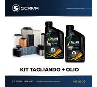 KIT TAGLIANDO 3 FILTRI 4 LT LITRI OLIO DIGITEK 0W30 FIAT 500 0.9 TWIN AIR 85 CV
