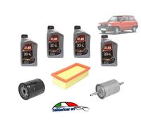 KIT TAGLIANDO 3 FILTRI ADATTO A FIAT PANDA 141 1000 1986-> OLIO SELENIA 20K 10W4