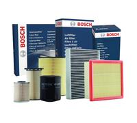 KIT Tagliando 3 Filtri Bosch Adatto per Alfa Romeo Giulietta 1.4 Bi-Fuel 1.4 TB