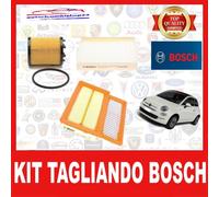 KIT TAGLIANDO 3 FILTRI BOSCH FIAT 500 ABARTH 1.4 595 BOSCH