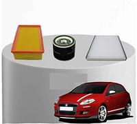 KIT TAGLIANDO 3 FILTRI BRAVO II 1.4 16V 66KW 90CV DAL 2007 - >