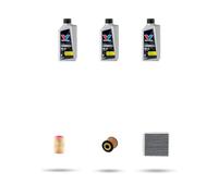 Kit tagliando 3 FILTRI e 3L OLIO V compatibile con Smart Roadster (452) 700 74kw Dal 2003 Al 2005