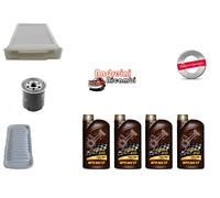 KIT TAGLIANDO 3 FILTRI E OLIO CITROEN C1 1.0 50KW 68CV DAL 2005 ->