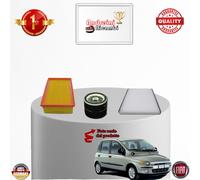 KIT TAGLIANDO 3 FILTRI FIAT MULTIPLA 1.6 16V 68KW 92CV DAL 2000 -> 2005