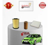 KIT TAGLIANDO 3 FILTRI FORD FOCUS II 2.5 RS 224KW 305CV DAL 2009 ->