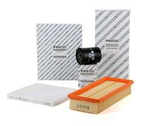 Kit Tagliando 3 Filtri Originali Fiat Panda (169) Lancia Ypsilon 1.1 + 3 L 5w40