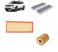 Kit tagliando 3 filtri per Citroen C5 AirCross 1.6 THP benzina 2018+