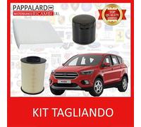 KIT TAGLIANDO 3 FILTRI PER FORD KUGA II 1.5 ECOBOOST BENZINA DAL 2014 IN POI