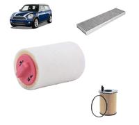Kit tagliando 3 filtri per Mini R56 One Cooper D SD gasolio N47 2005-2014