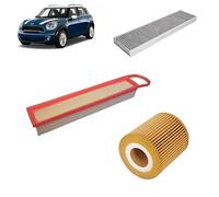 Kit tagliando 3 filtri per Mini R60 Countryman benzina 2010-2016