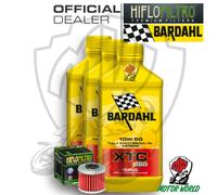 KIT TAGLIANDO 3 LT OLIO BARDAHL XTC C60 10W50 FILTRO HM 250 Montesa Cora 4T 2008