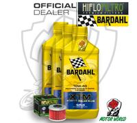KIT TAGLIANDO 3 LT OLIO BARDAHL XTM 10W40 FILTRO HM 250 CRE-F R 4T 2004