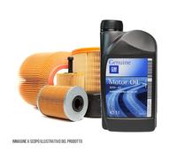 KIT TAGLIANDO 3 LT OLIO GM 10W40 +3 FILTRI DAEWOO MATIZ 800 dal 1998
