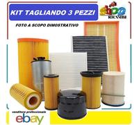 KIT TAGLIANDO 3 PEZZI CITROEN C3 PLURIEL 1.4 HDI (50W/68HP)-(09/01)