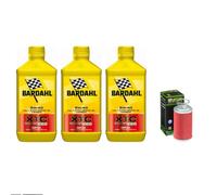 KIT TAGLIANDO 3LITRI OLIO BARDAHL XTC 5W40+FILTRO HF567 PER MV AGUSTA 920 BRUTAL