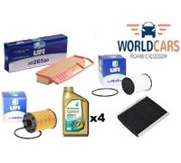 KIT TAGLIANDO 4 FILTRI 4 LT PETRONAS SYNTIUM 3000AV 5W40 FIAT IDEA 1.3 MULTIJET