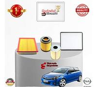 KIT TAGLIANDO 4 FILTRI ASTRA H GTC SW 1.7 CDTI 74KW 100CV DAL 2005 -> 2007
