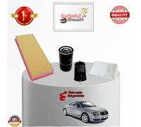 KIT TAGLIANDO 4 FILTRI AUDI TT 1.8 20V TURBO 132KW 180CV DAL 1999 ->