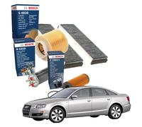 Kit Tagliando 4 Filtri Bosch Ktb012 Per Audi